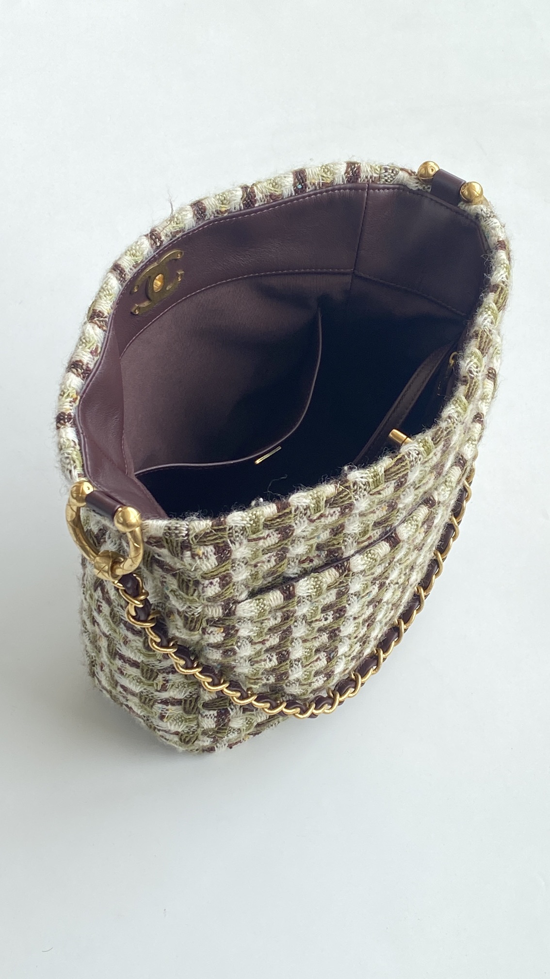 Ch@nel Tote Bag-26x25x7.5CM