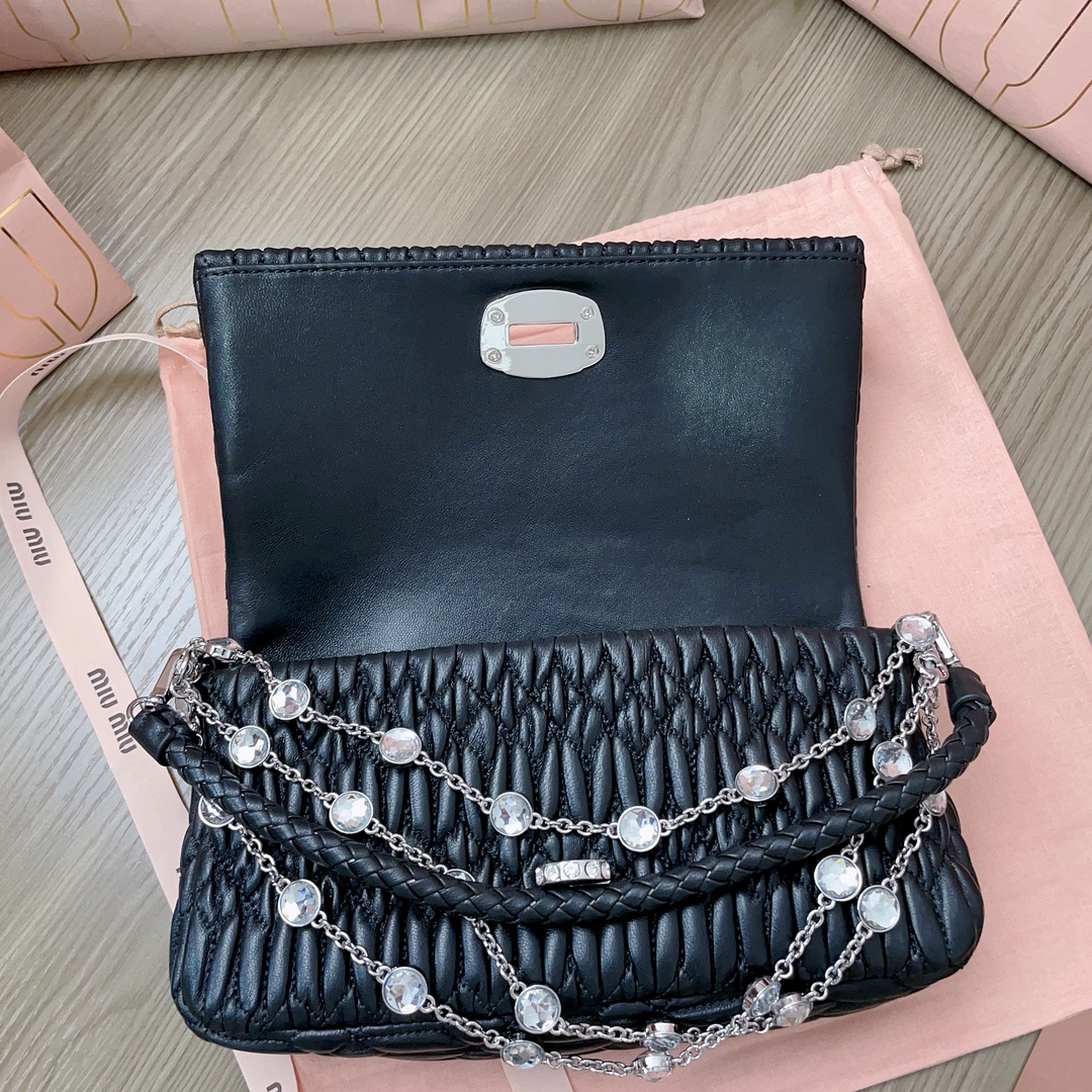 MiuMiu Chain Bag-22.5*4.5*12CM