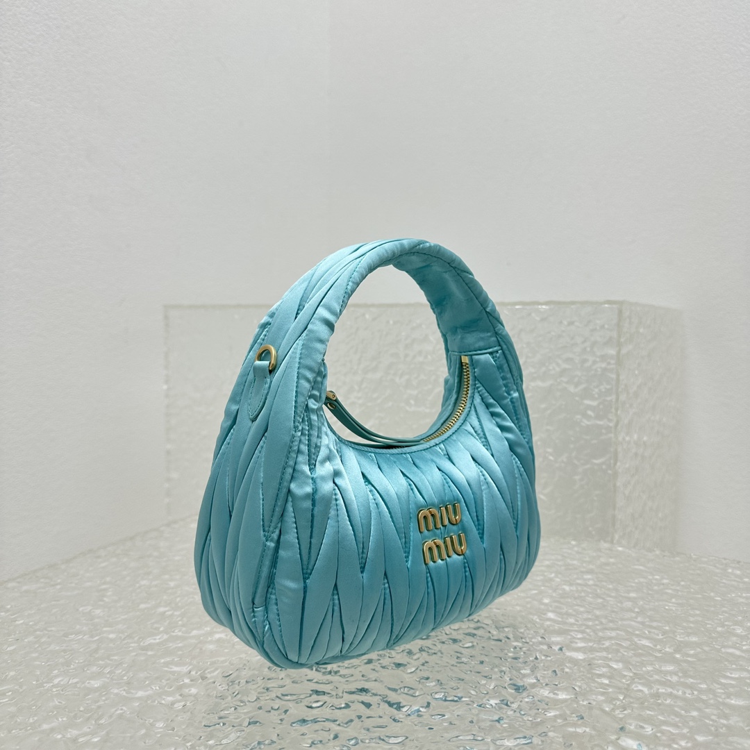 MiuMiu Wander Hobo Bag-20*6*17CM