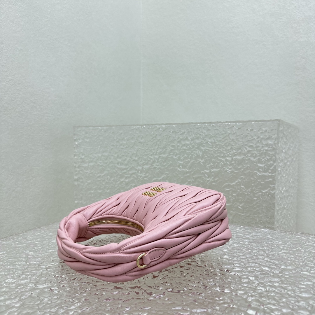 MiuMiu Wander Hobo Bag-20*6*17CM