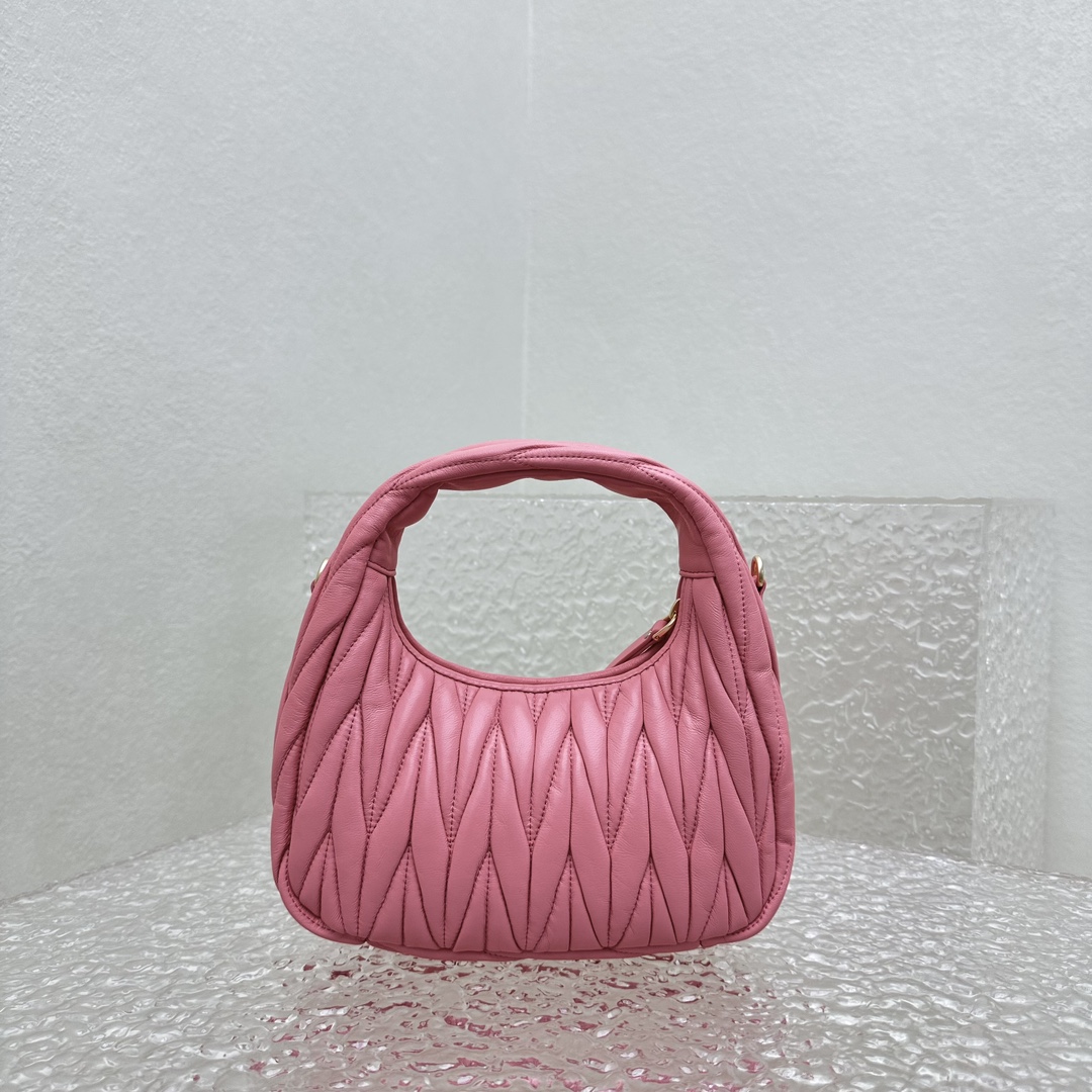 MiuMiu Wander Hobo Bag-20*6*17CM