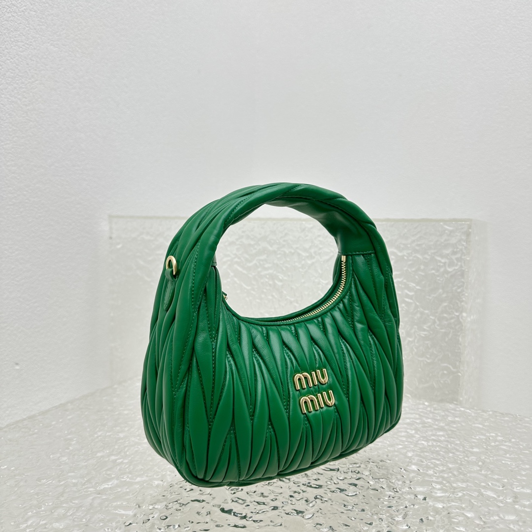 MiuMiu Wander Hobo Bag-20*6*17CM