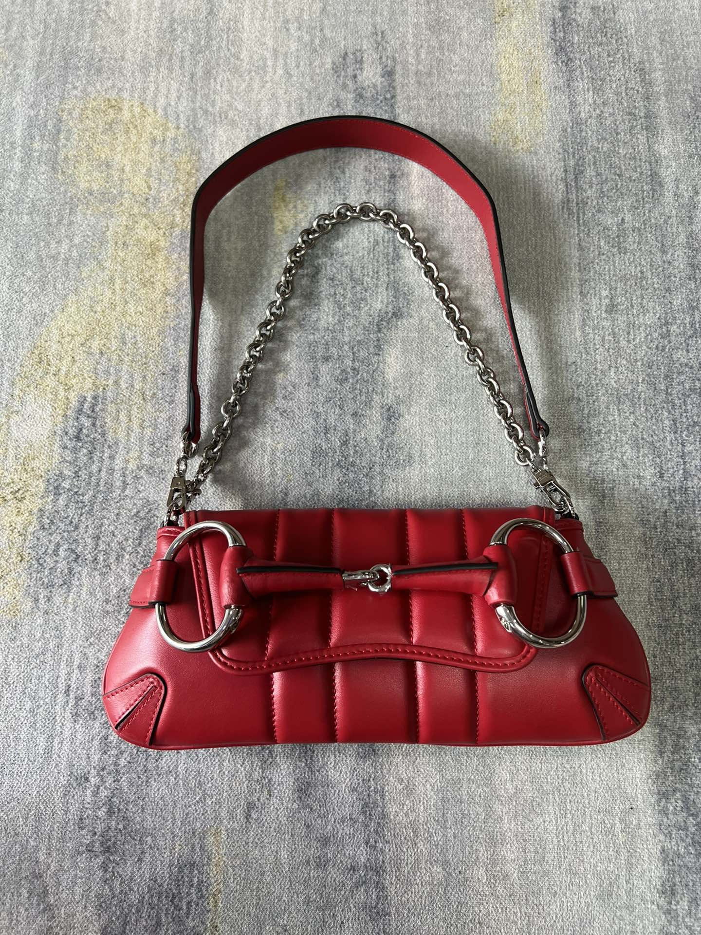 G*u*i horsebit chain 2023-27x11x5cm