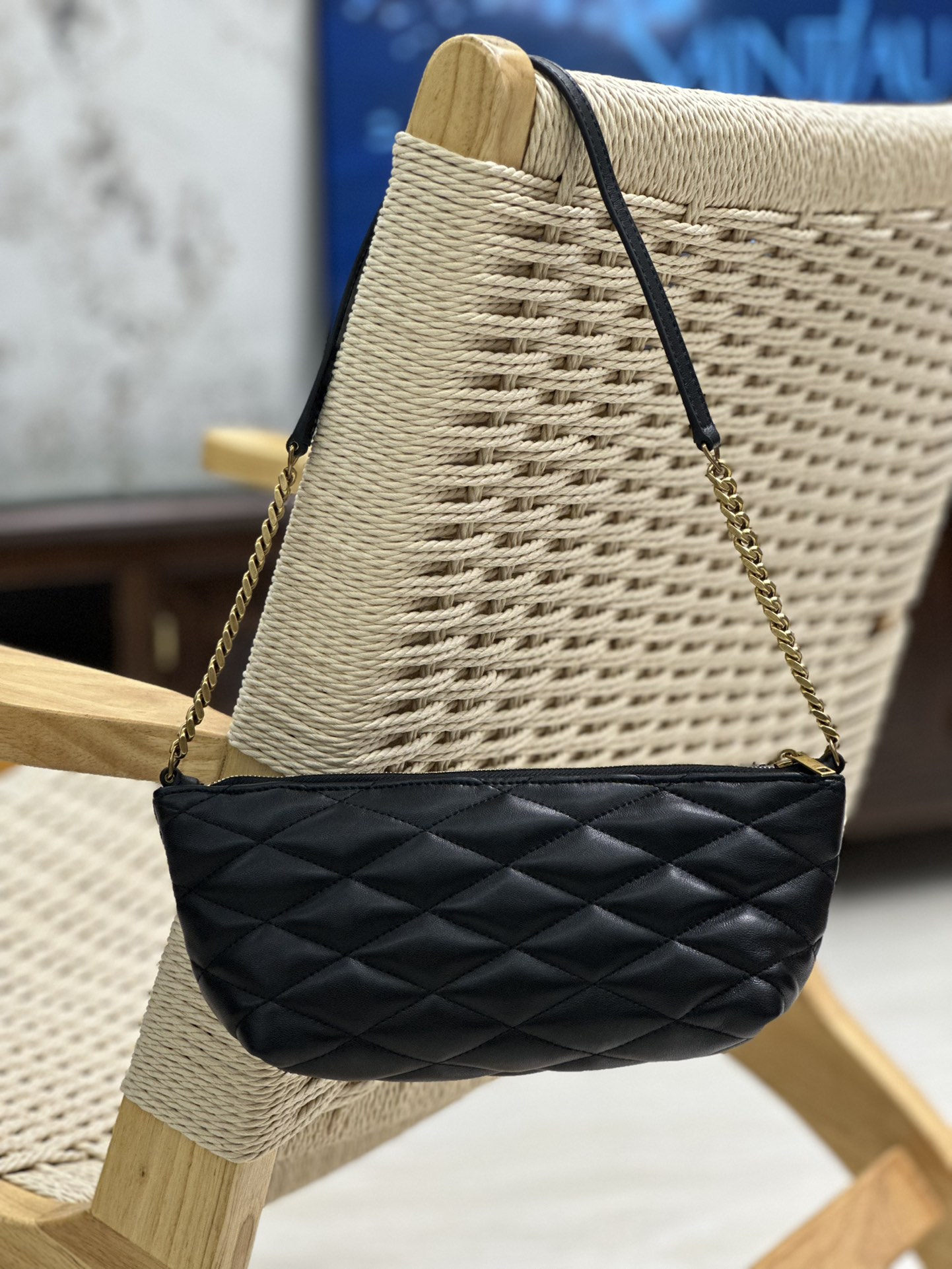 YSL Crossbody Bag-27 X 12 X 10CM