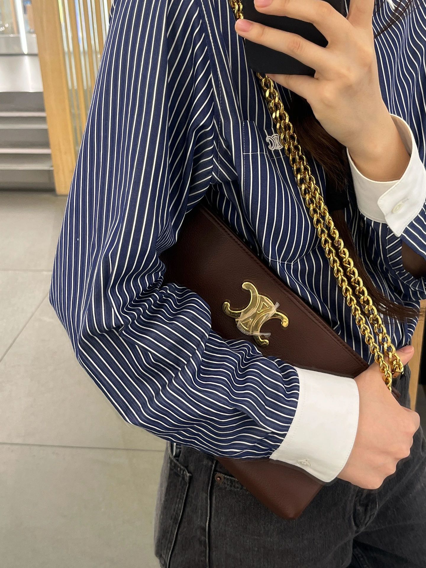 Ce**e newspaper bag-31*16*6cm