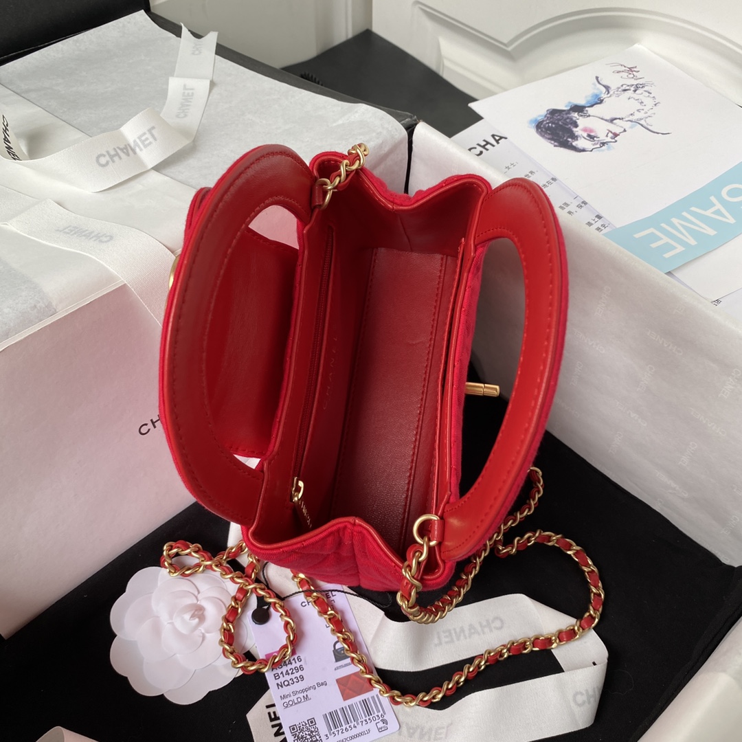 Ch@Nel Kelly Chain Bag-13*19*7CM