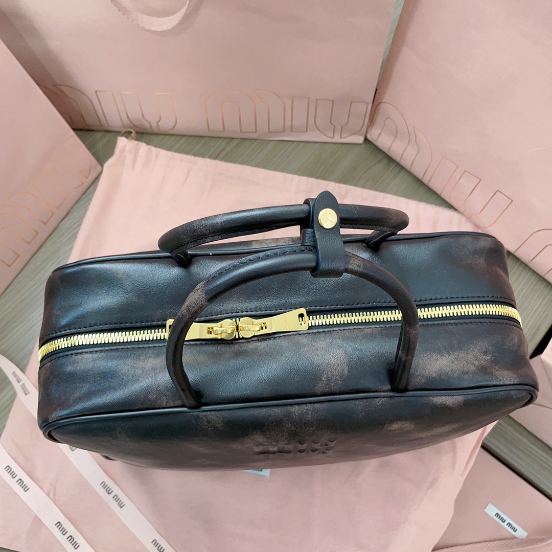 MiuMiu Bowling Bag-34X23X12CM