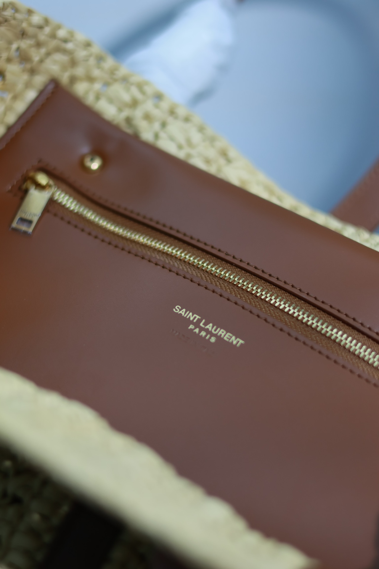 YSL Tote Woven Bag-29×21×9CM