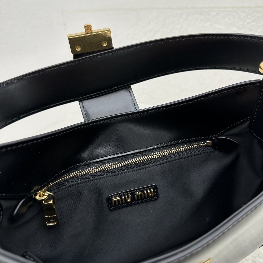 MiuMiu City calf hobo Bag-28*15*4CM