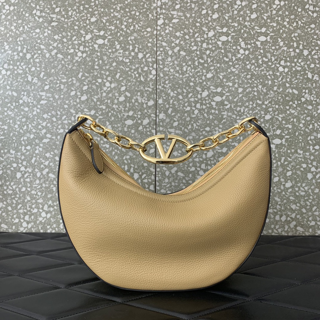 Valentino Garavani Vlogo MoonHobo Tote-29x23x11CM