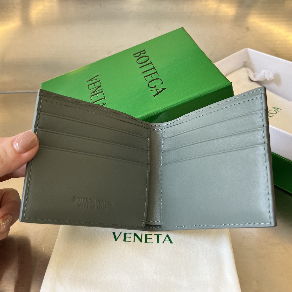 Bo*te*ga ve*ne*ta wallet-10x8.5cm