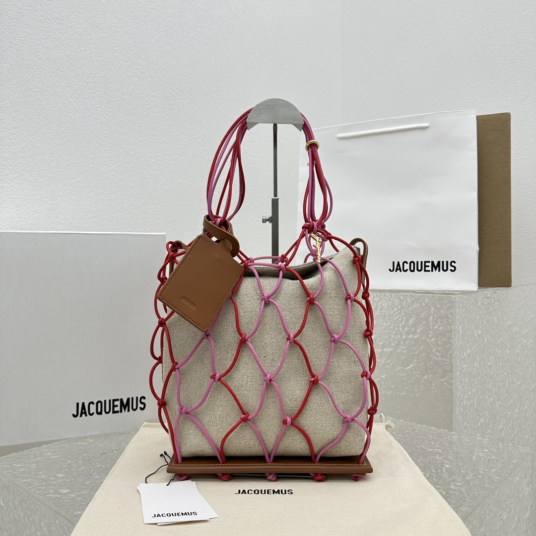 Jacquemus Mesh Beach Tote Bag-23*42*11.5CM