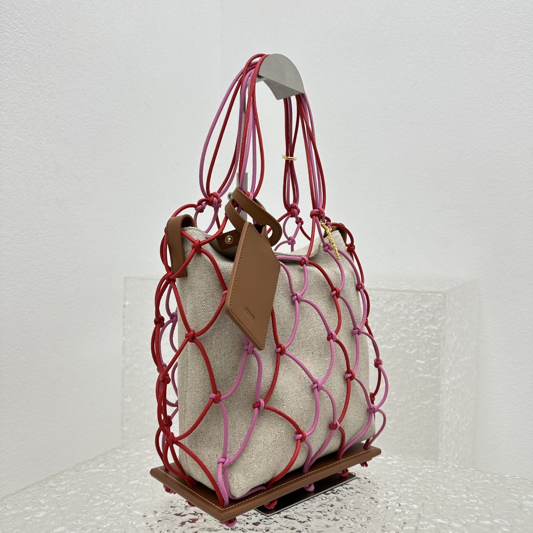 Jacquemus Mesh Beach Tote Bag-23*42*11.5CM