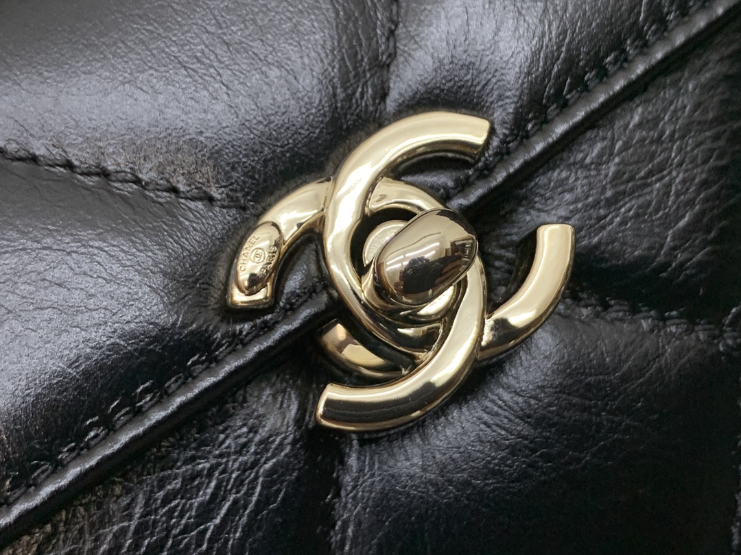 Ch@nel Vintage Box Bag-10.5*17*8CM