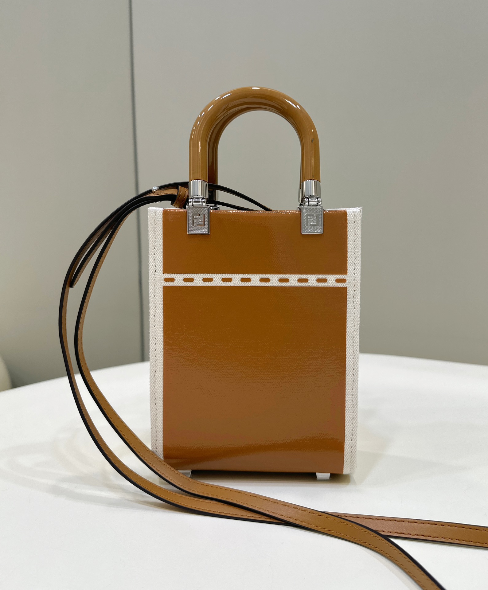 F**di mini tote bag-13*18*6.5cm