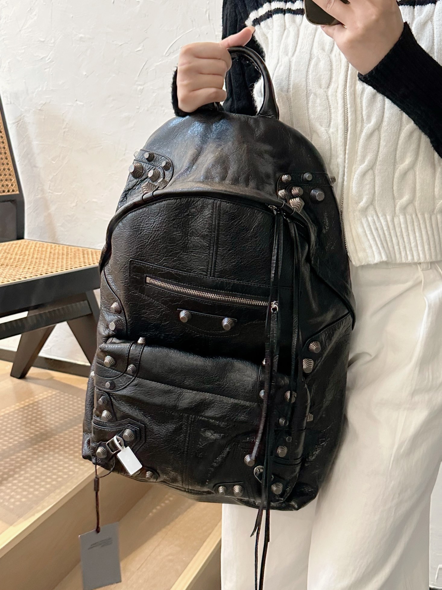 Balenciag Le Cagole Backpack-45.9×35×18CM