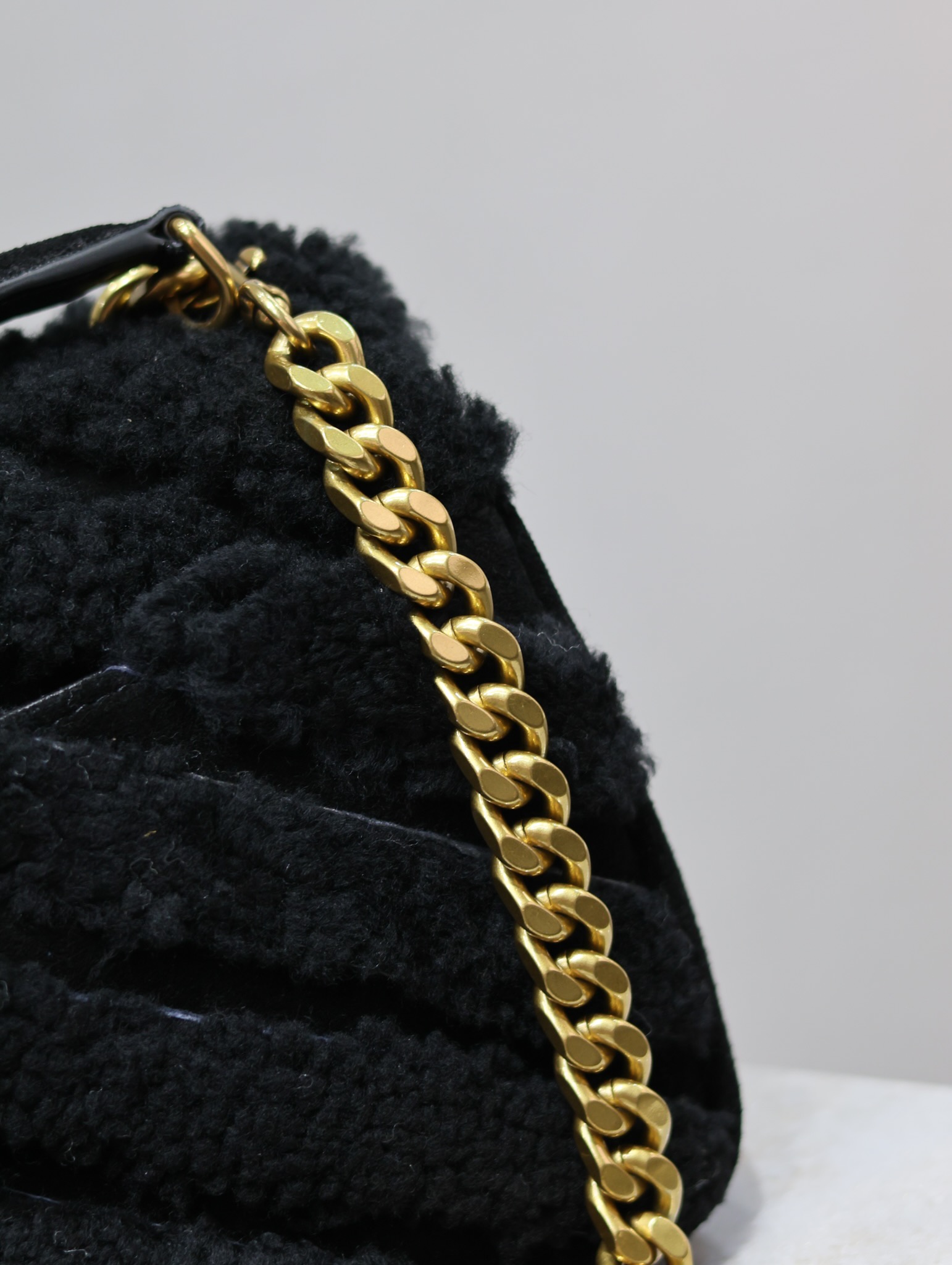 YS L Monogram College Bag-24*17*7CM