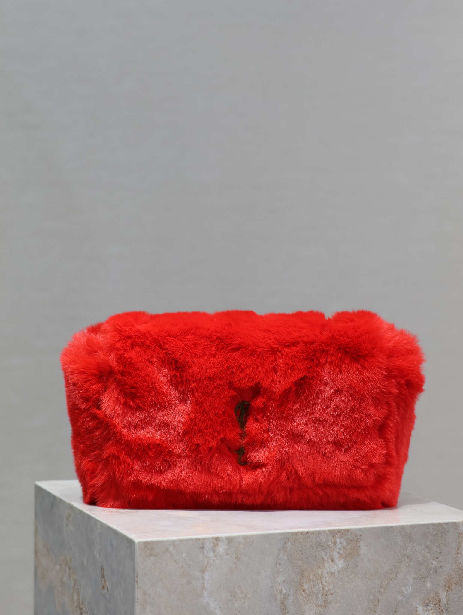 YSL Rabbit Fur Kate Bags-22×14×5CM