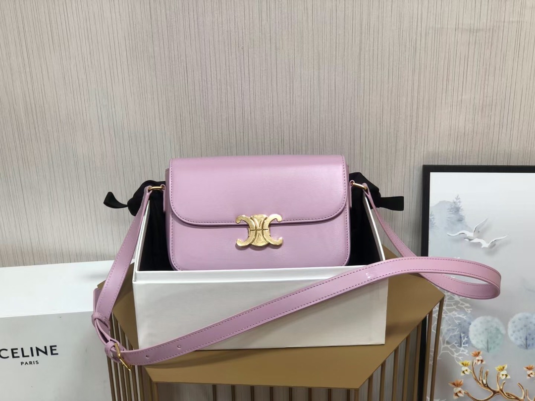 Celin Triomphe Shoulder Bag-22.5x16.5x7.5CM