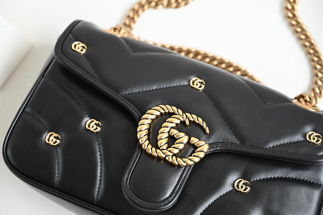 G*u*i marmont bag-26*15*7cm