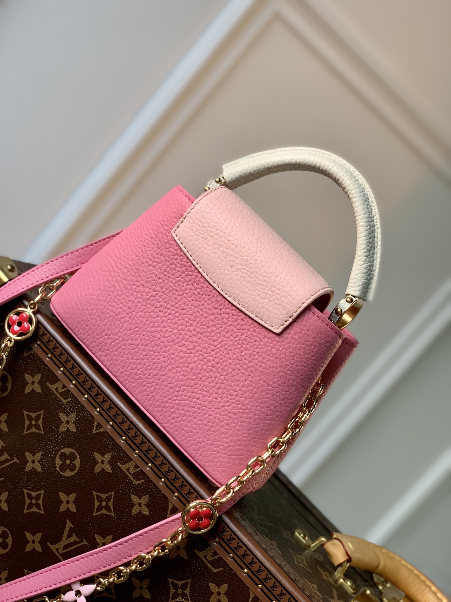 l**is V*t*n mini capucines handlebag-21*14*8cm