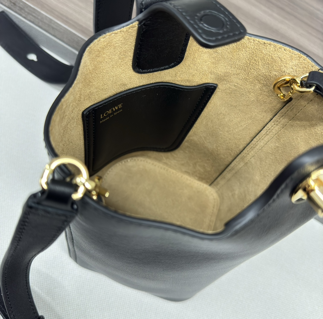 Loewe Mini Pebble Bucket Bag-16*16*19.5CM