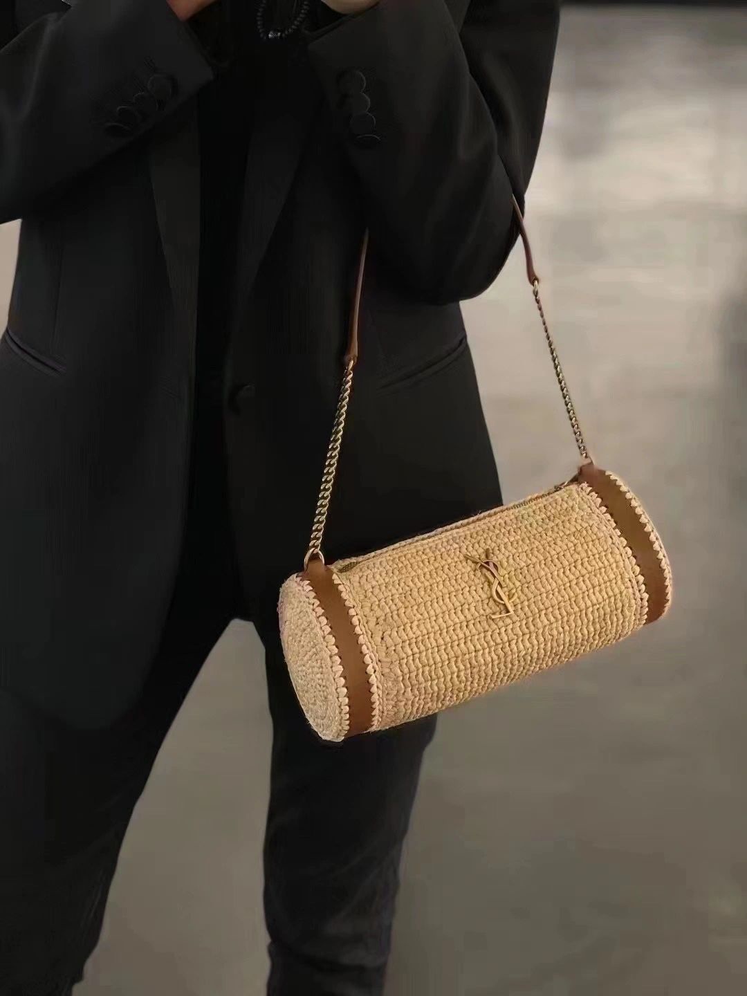 YSL Tube Sade Bag-30×12×10CM