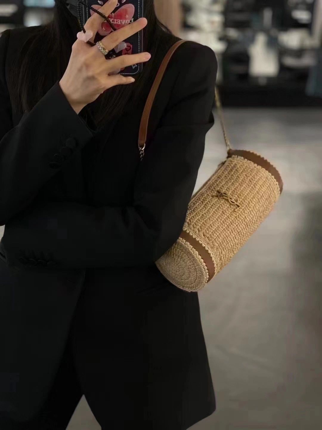 YSL Tube Sade Bag-30×12×10CM