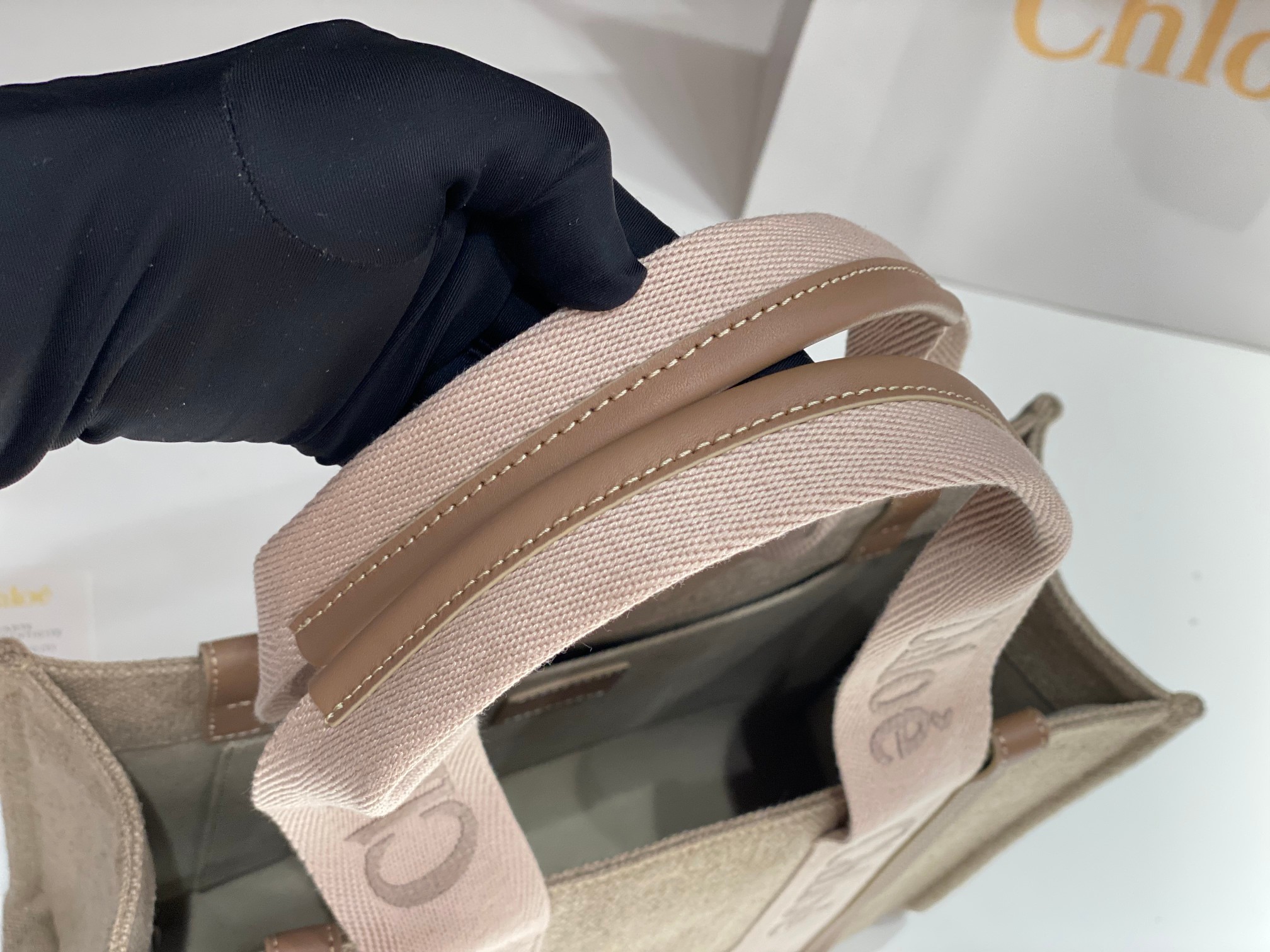 Chloe Woody Tote Bag