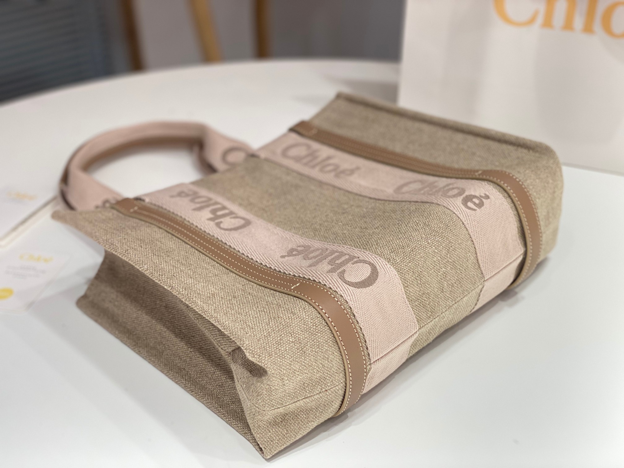 Chloe Woody Tote Bag