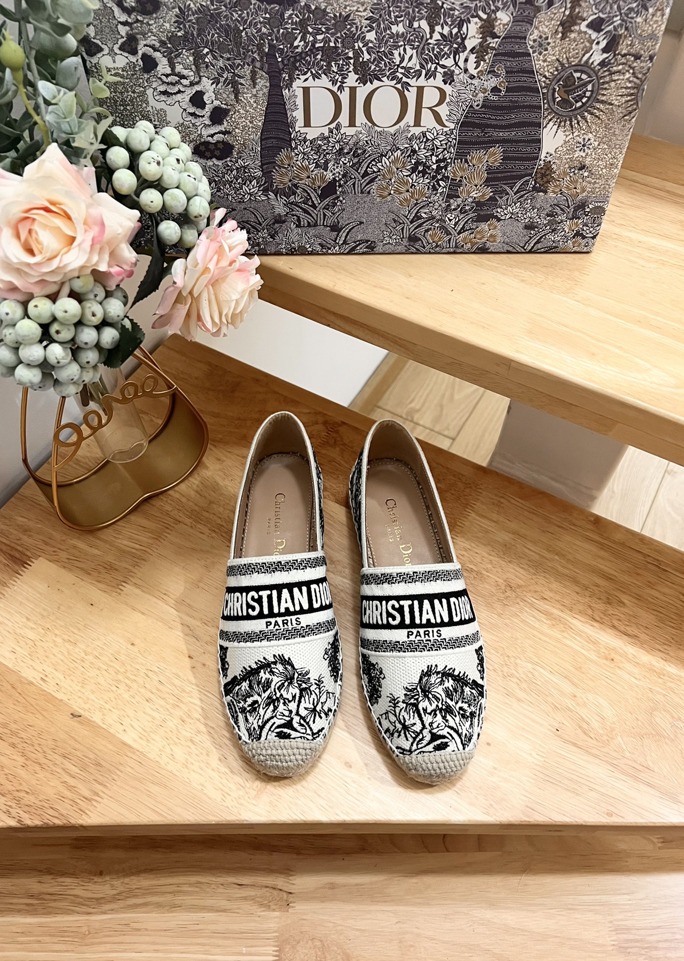 D*or oblique espadrilles