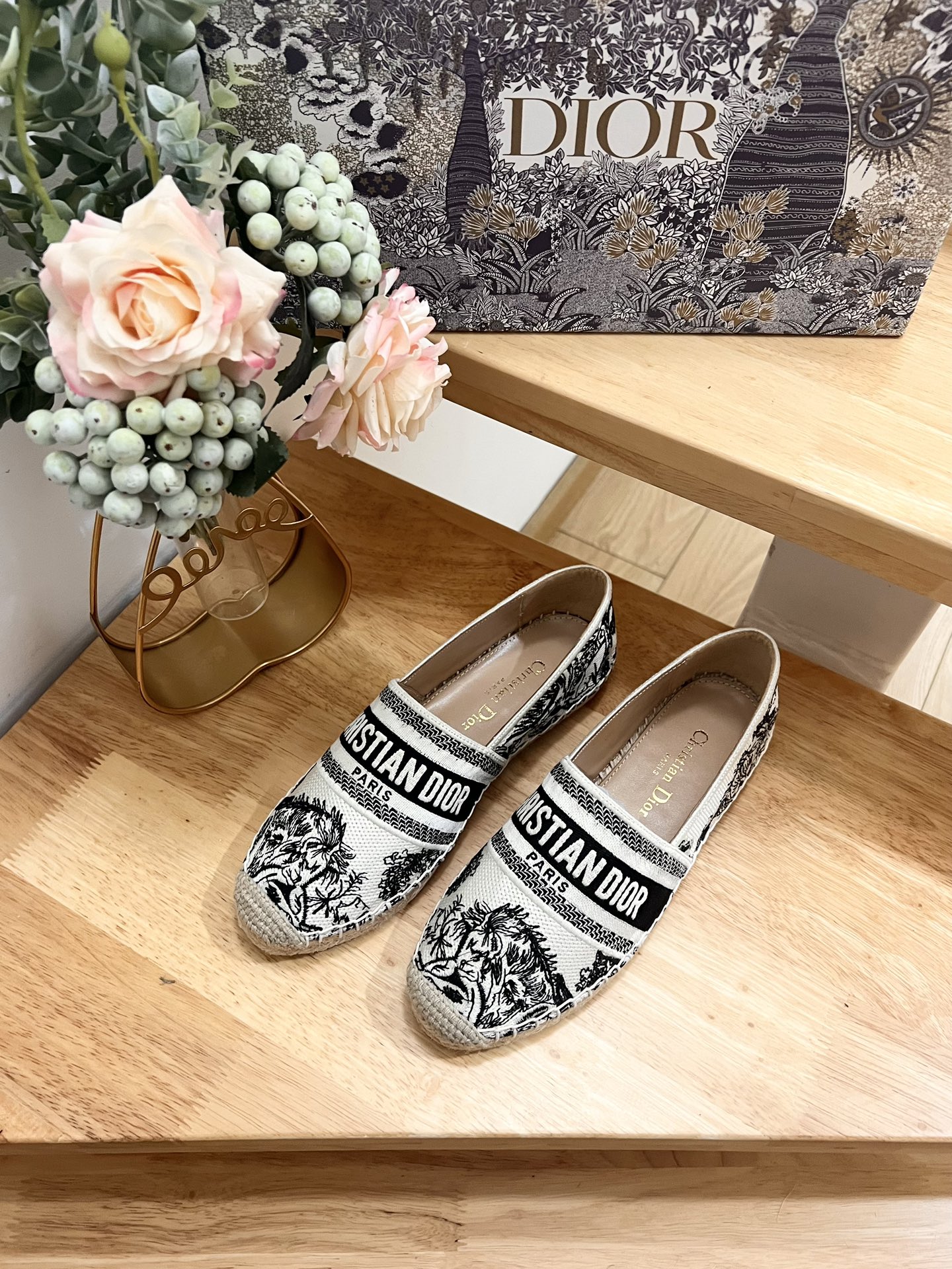 D*or oblique espadrilles