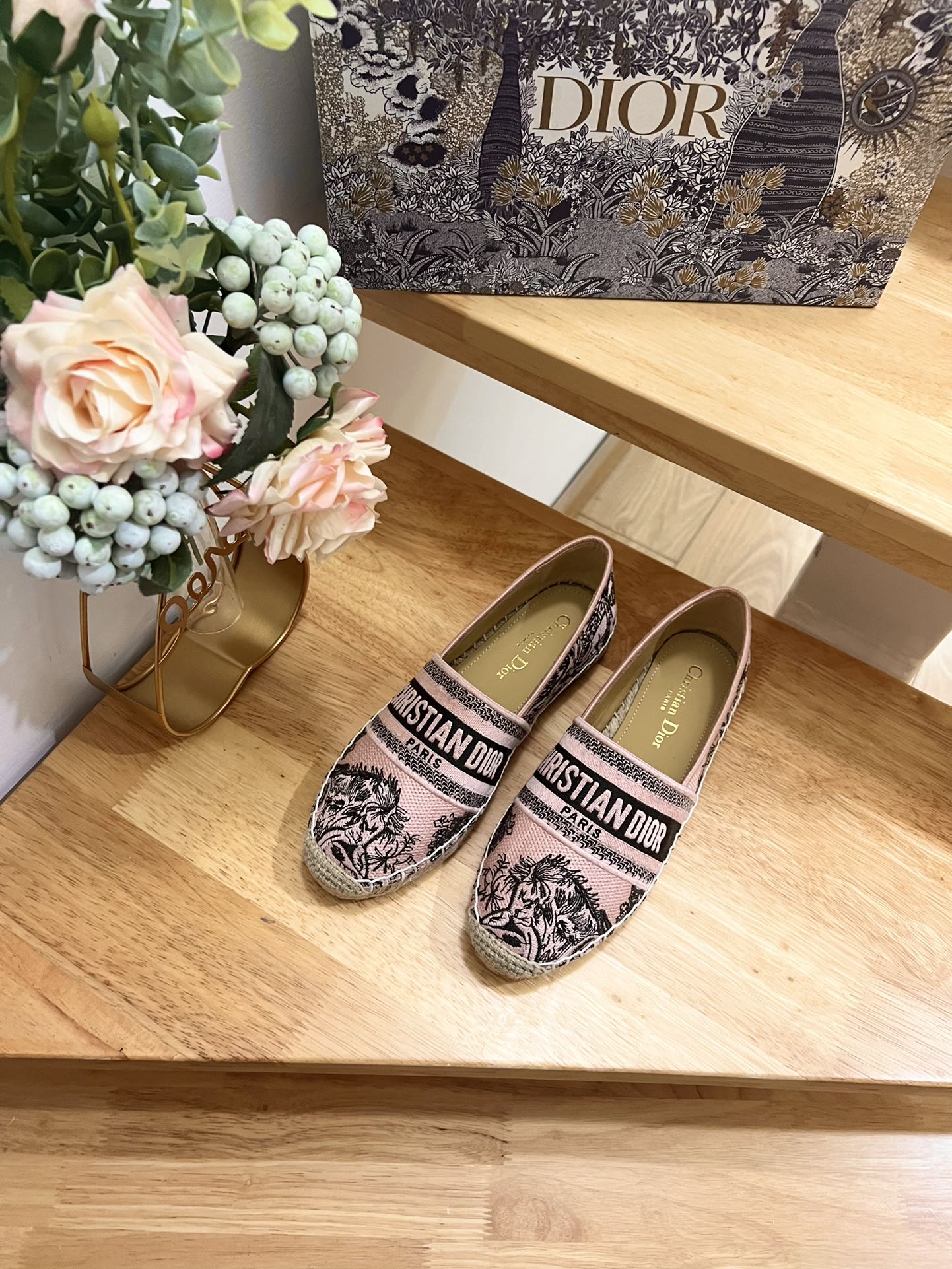 D*or oblique espadrilles