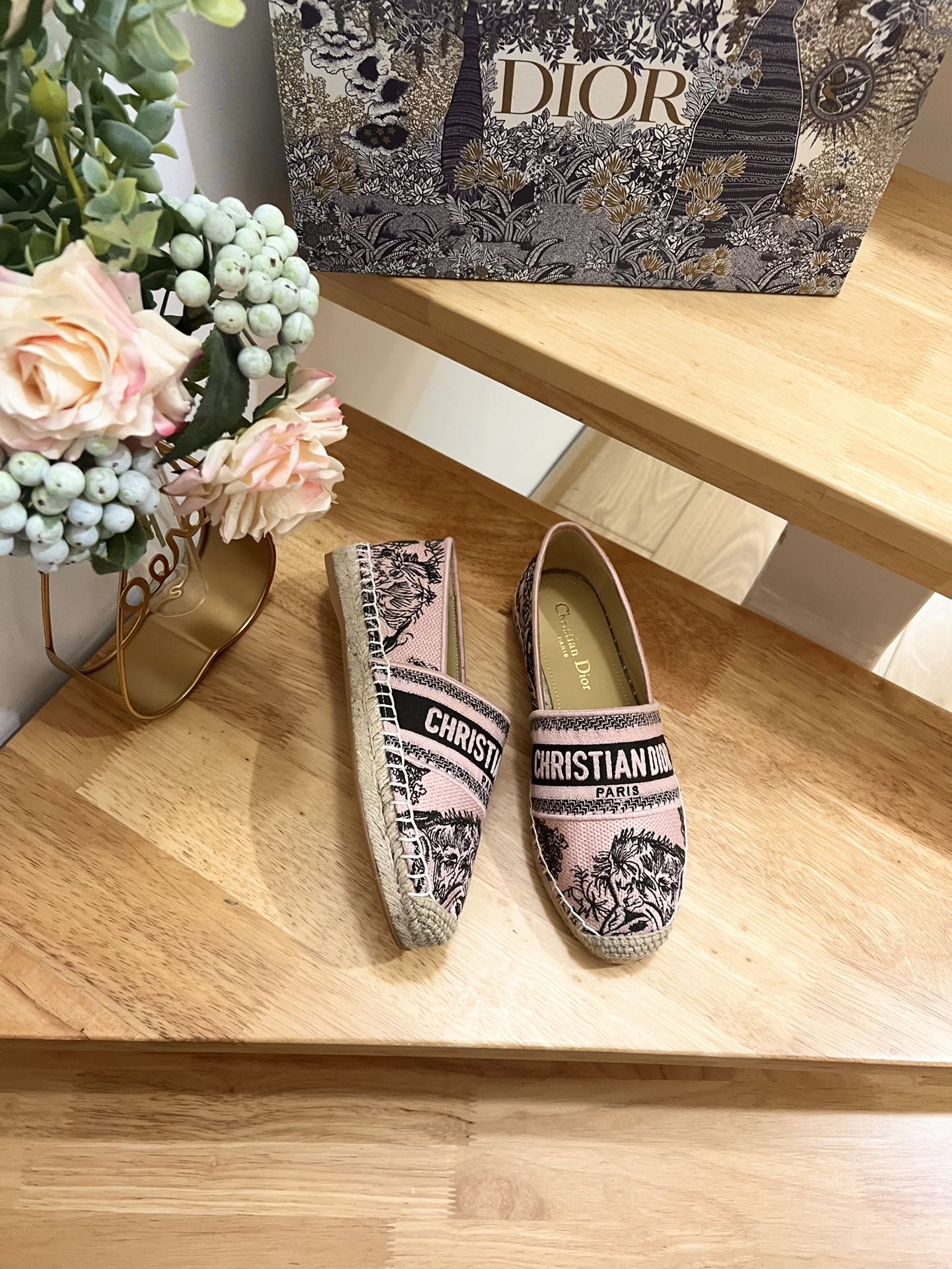 D*or oblique espadrilles