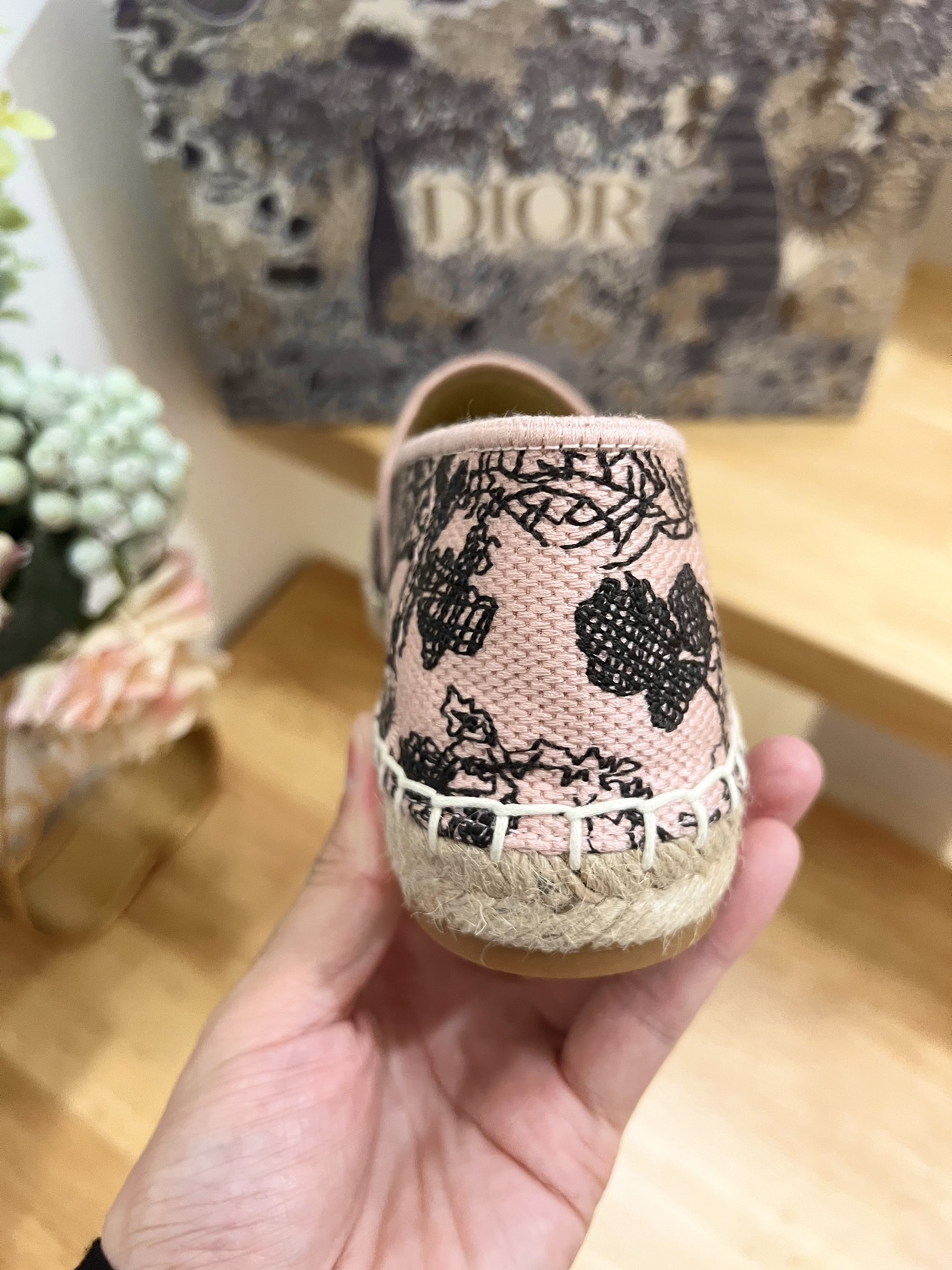 D*or oblique espadrilles