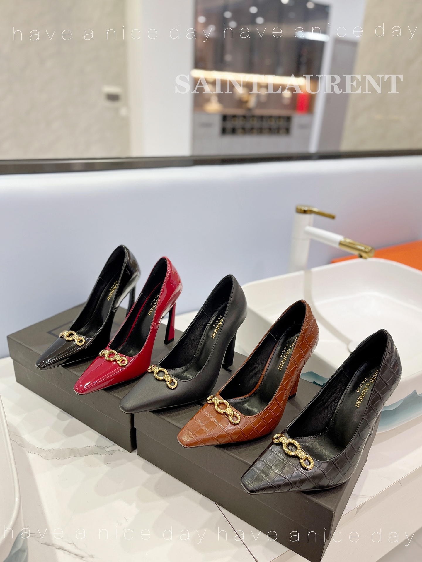 YSL 2024ss Heels-10.5CM