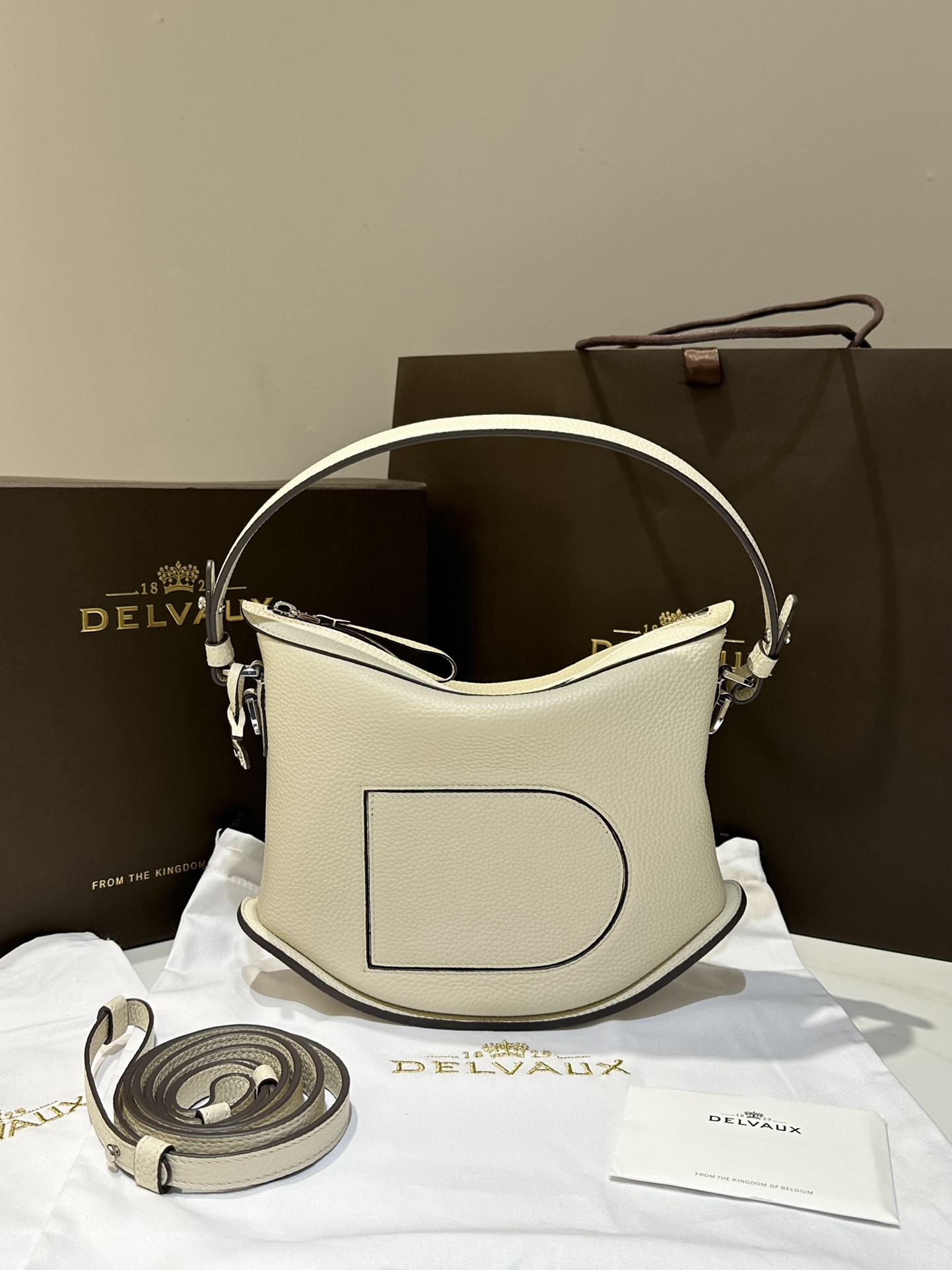 Delvaux Pin Swing Tote-29*9*20CM