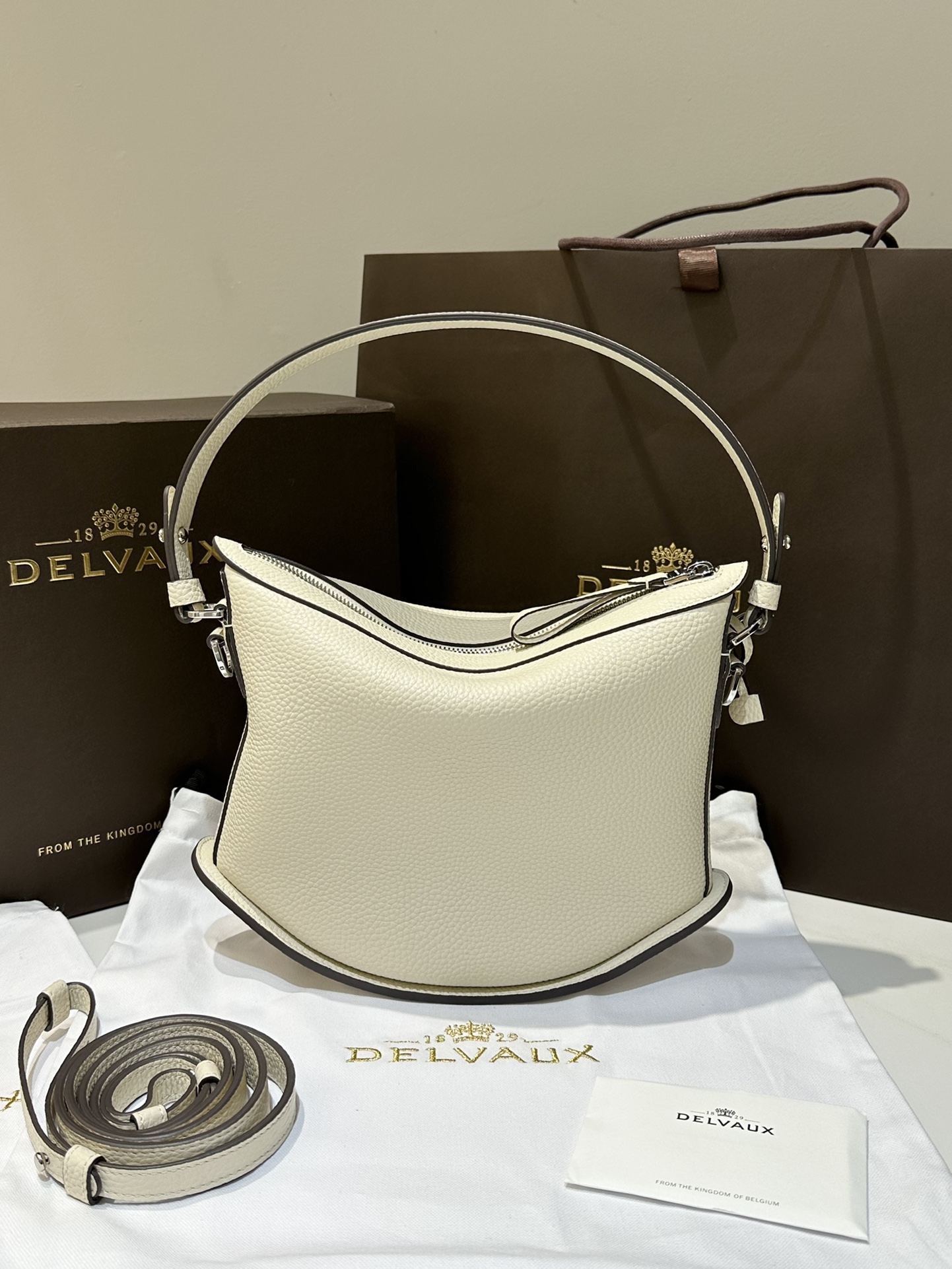 Delvaux Pin Swing Tote-29*9*20CM