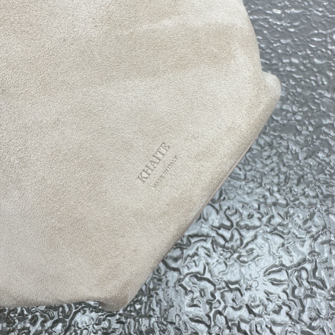 Khaki Lotus Mini Matte Handbag-16*16*15CM