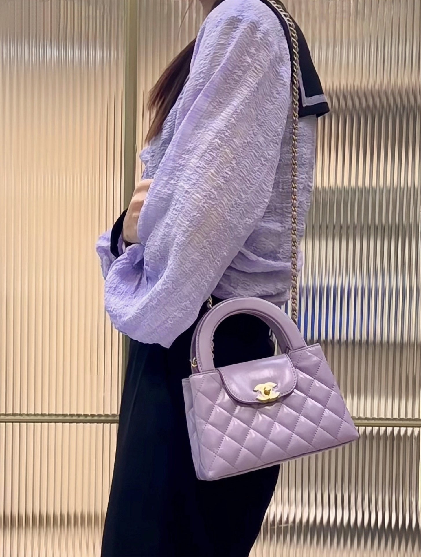 Ch@Nel Kelly Chain Bag-13*19*7CM