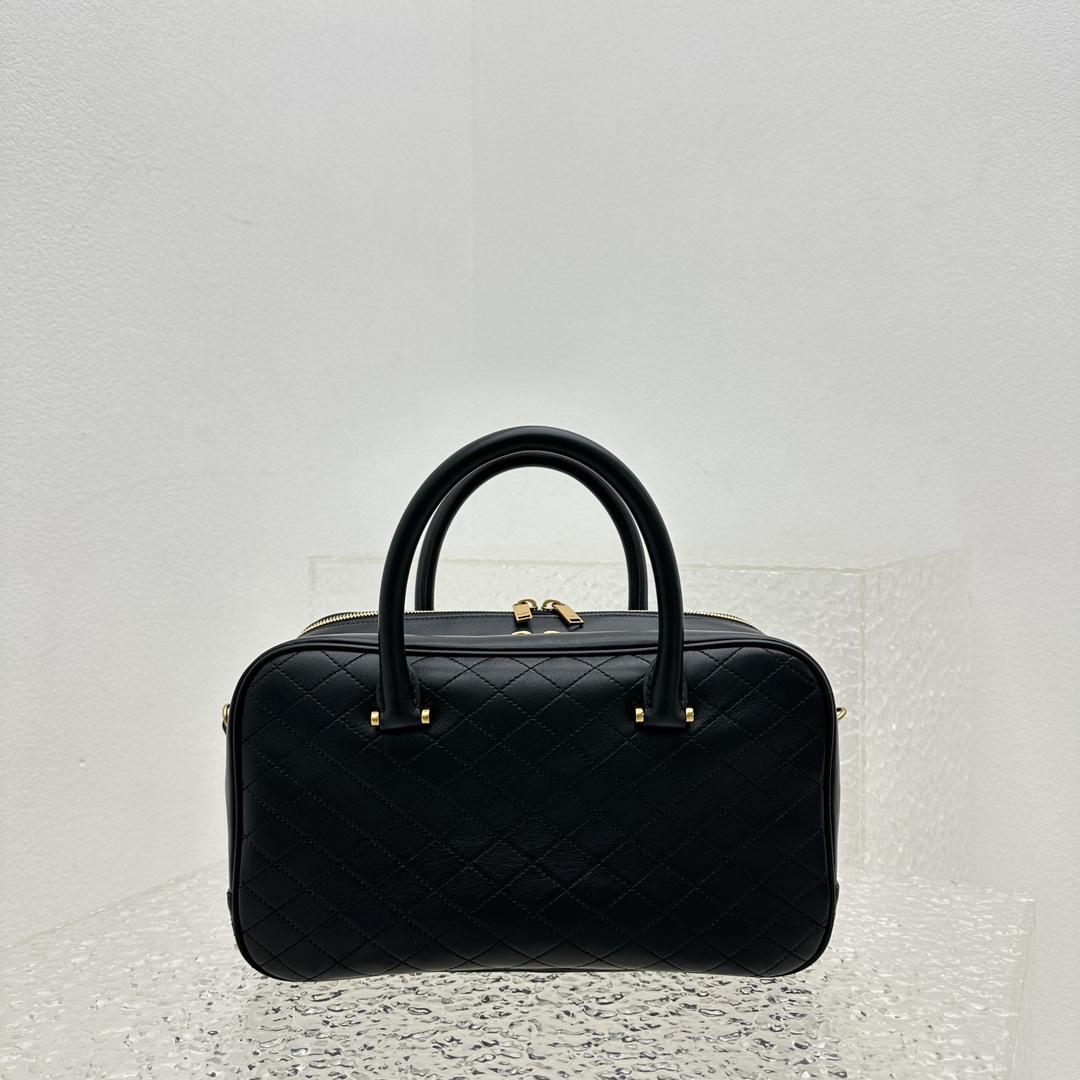 YSL Liya Vintage Bowling Bag-31x16x13CM