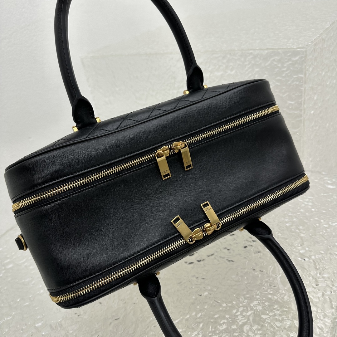 YSL Liya Vintage Bowling Bag-31x16x13CM