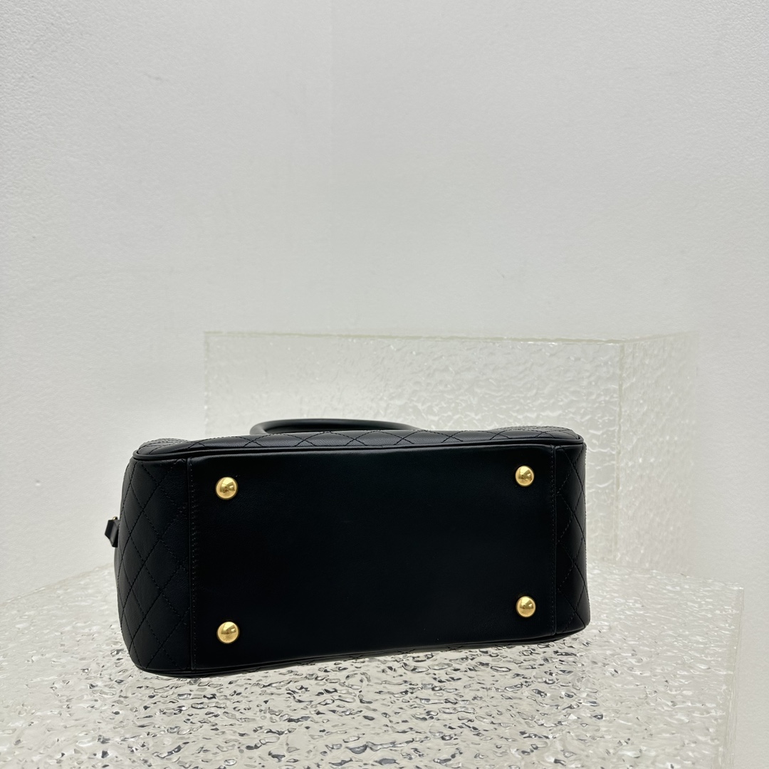 YSL Liya Vintage Bowling Bag-31x16x13CM