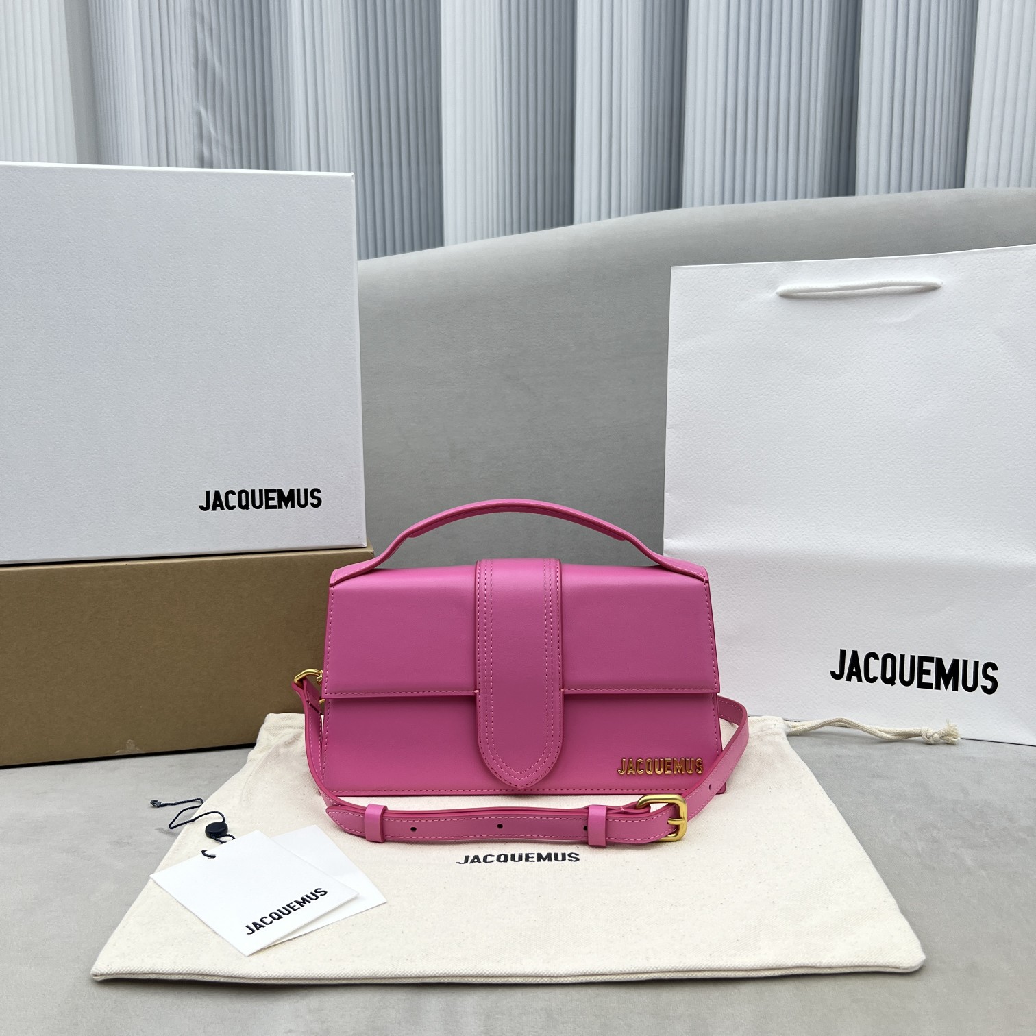 Jacquemus Large Bamnino Bag-24x13x7CM