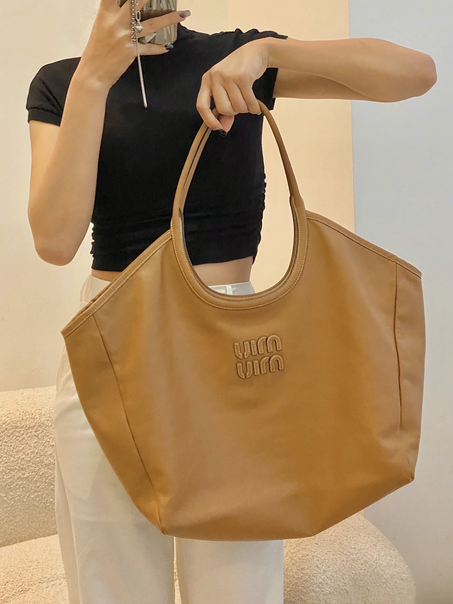 MiuMiu Tote-40×39×18CM