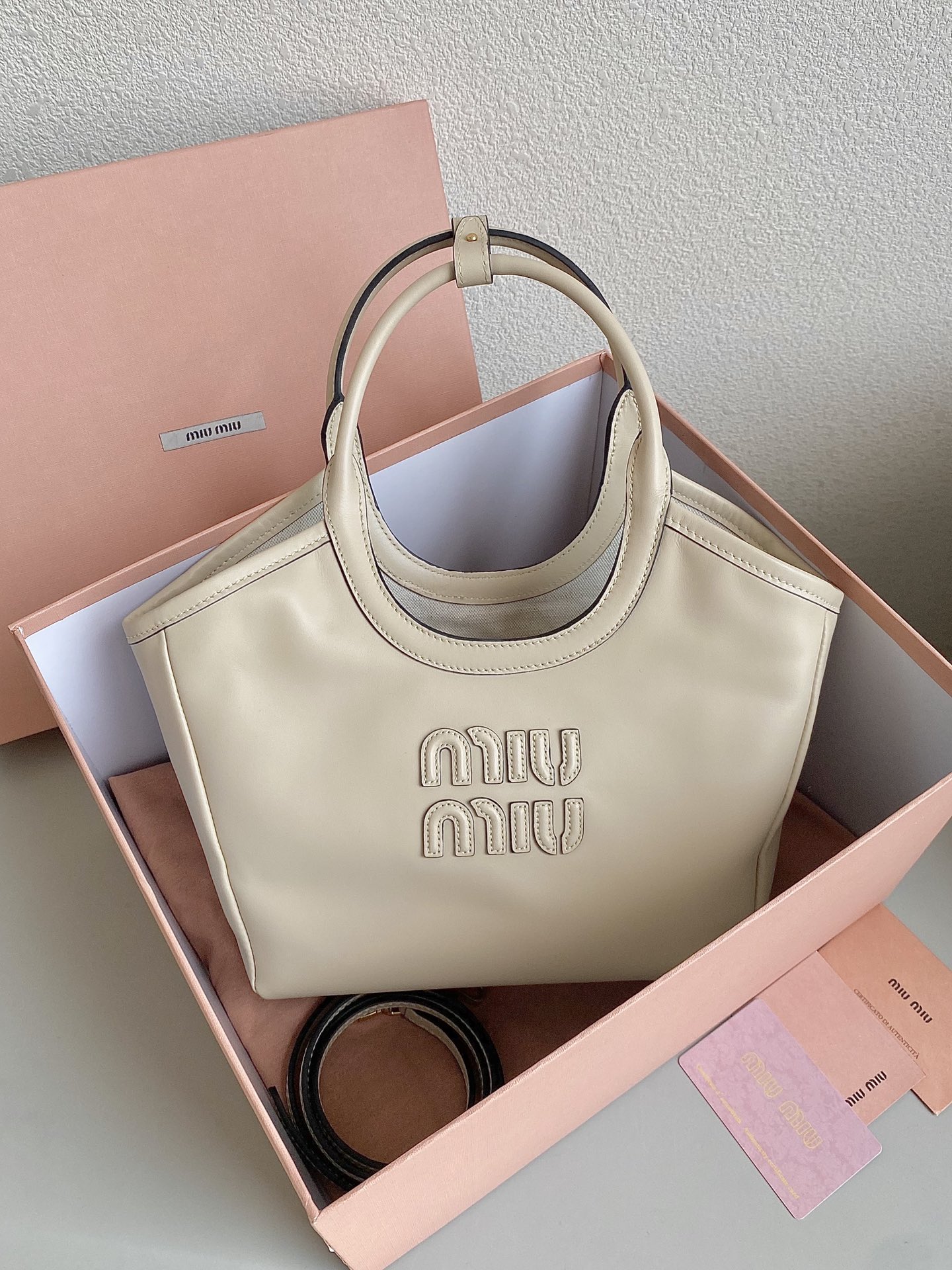 MiuMiu Tote-40×39×18CM
