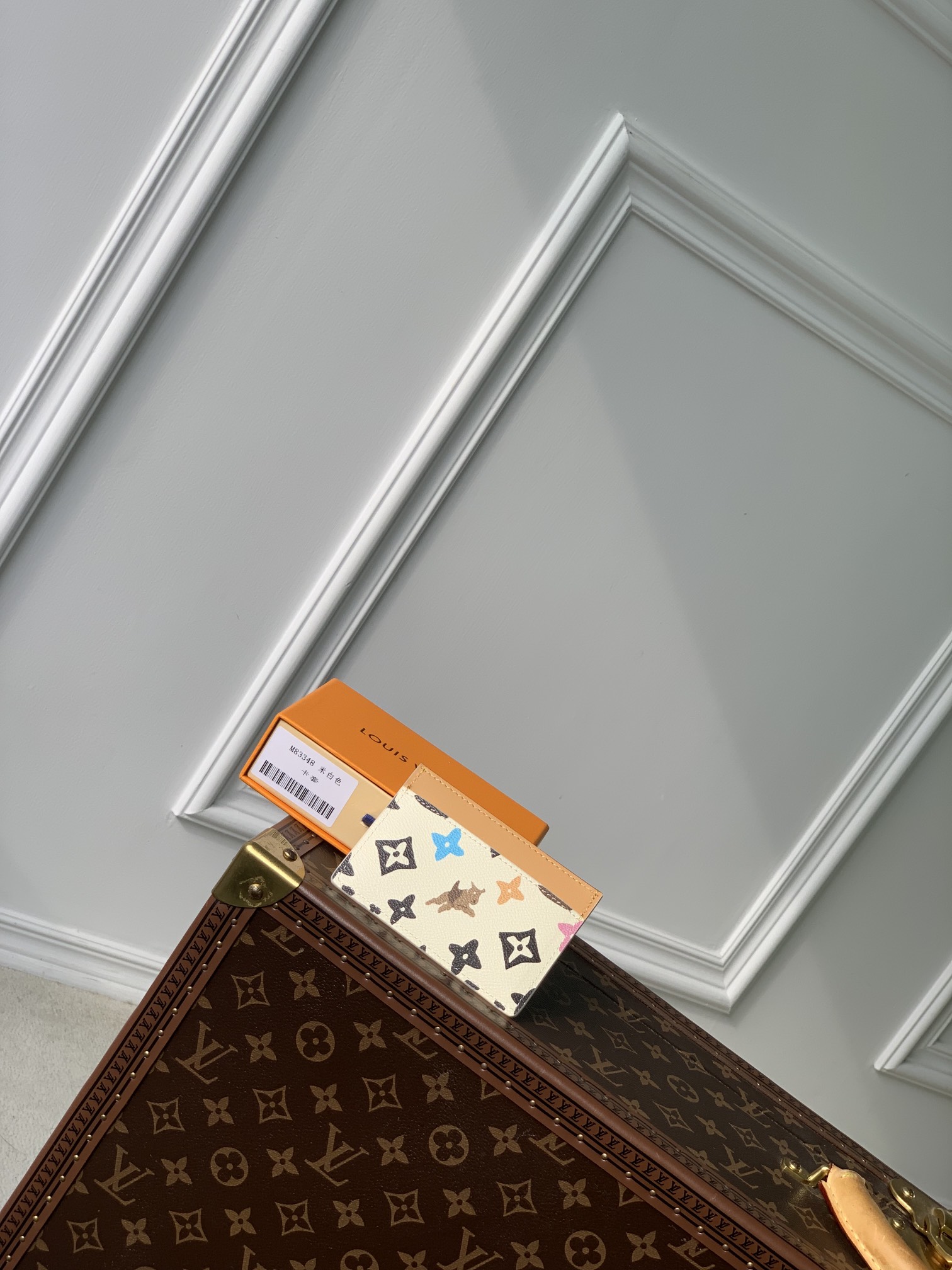 l**is V*t*n wallet-m83348-1*7*0.5cm