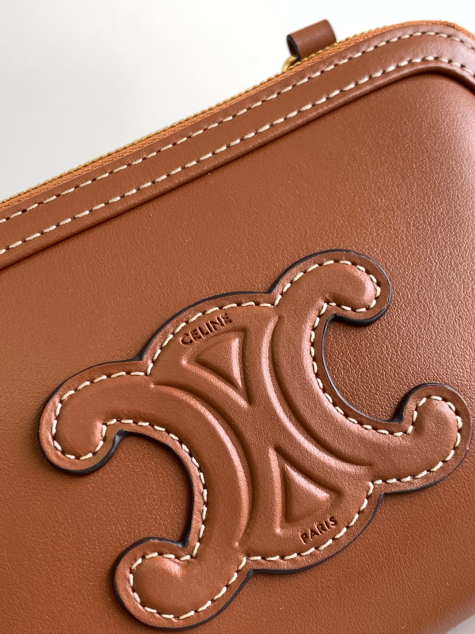 Ce**e triomphe shell bag-16*11*8cm