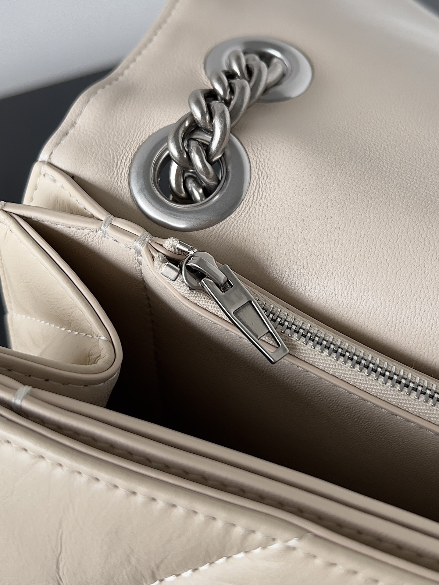 Ba*len*cia*ga crush chain bag-32*13*20.5cm