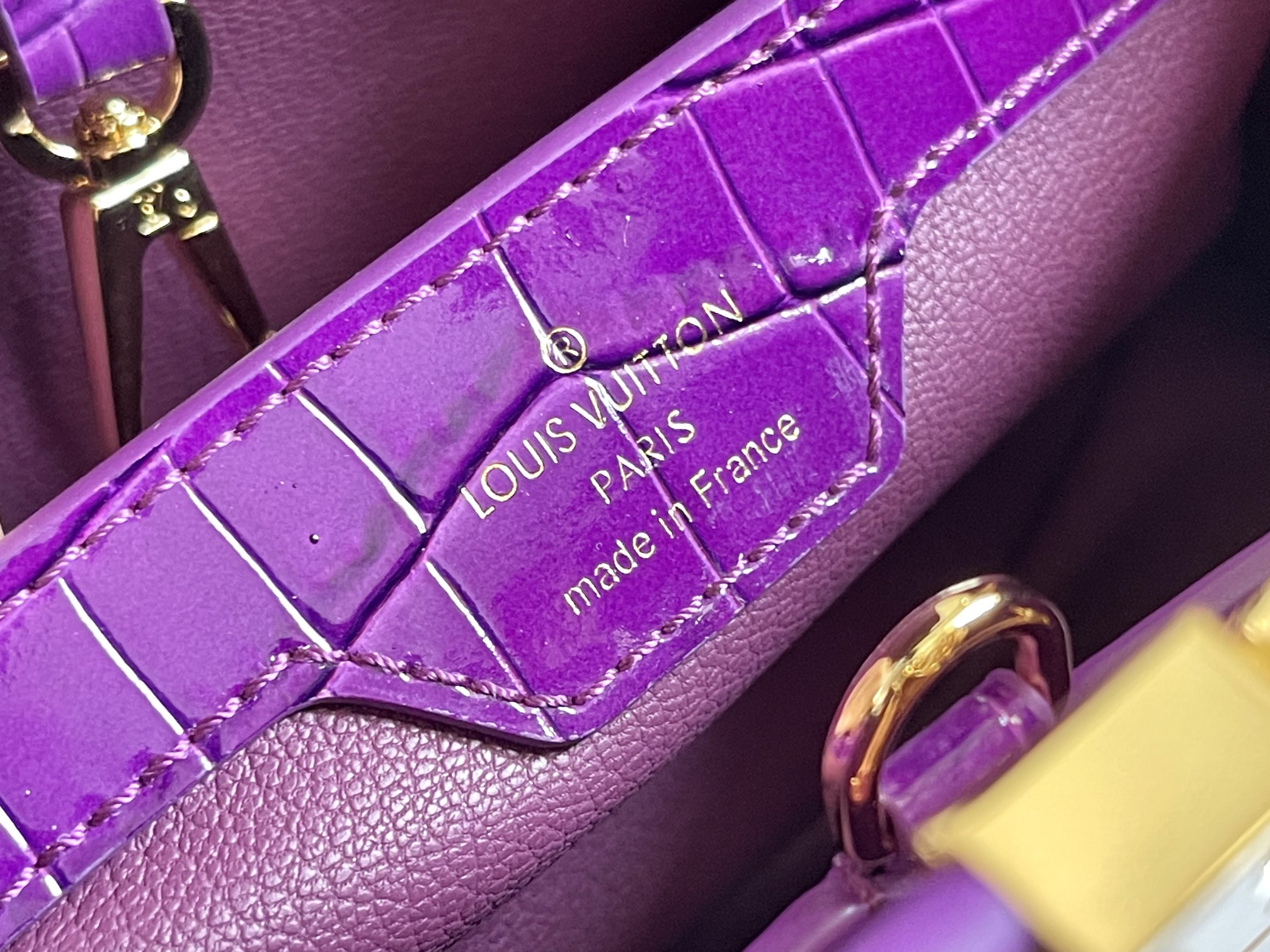 l**is V*t*n capucines handlebag